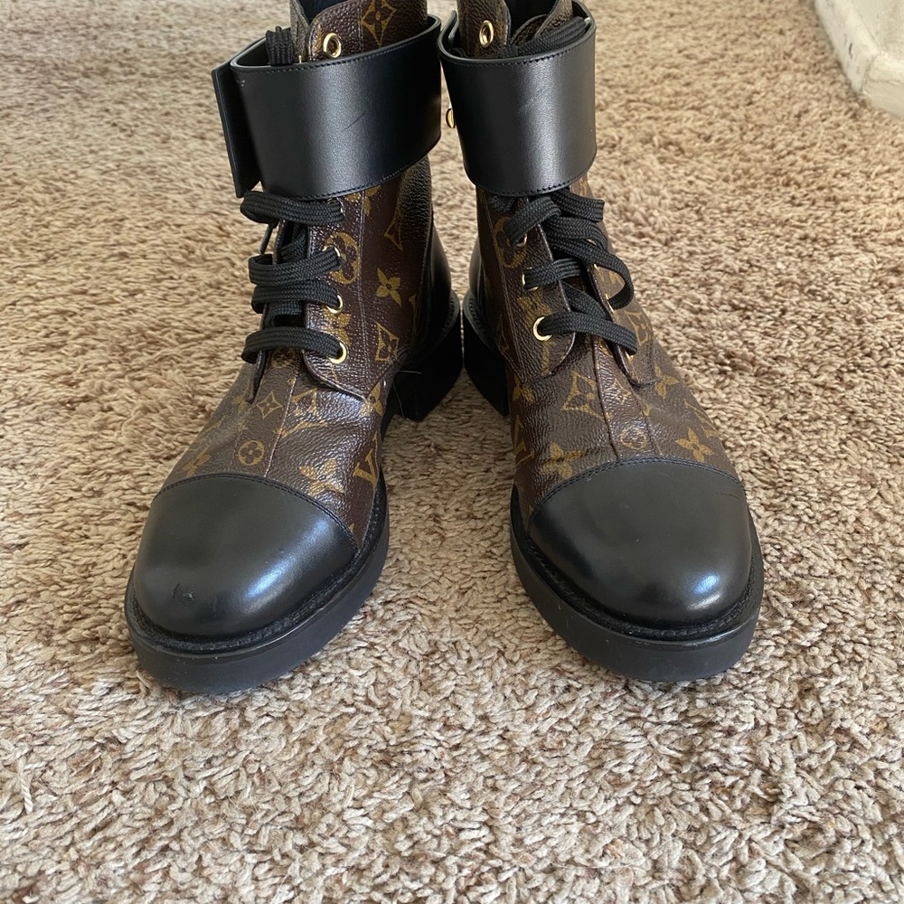 Louis Vuitton wonderland flat ranger boot - Picture 3 of 8